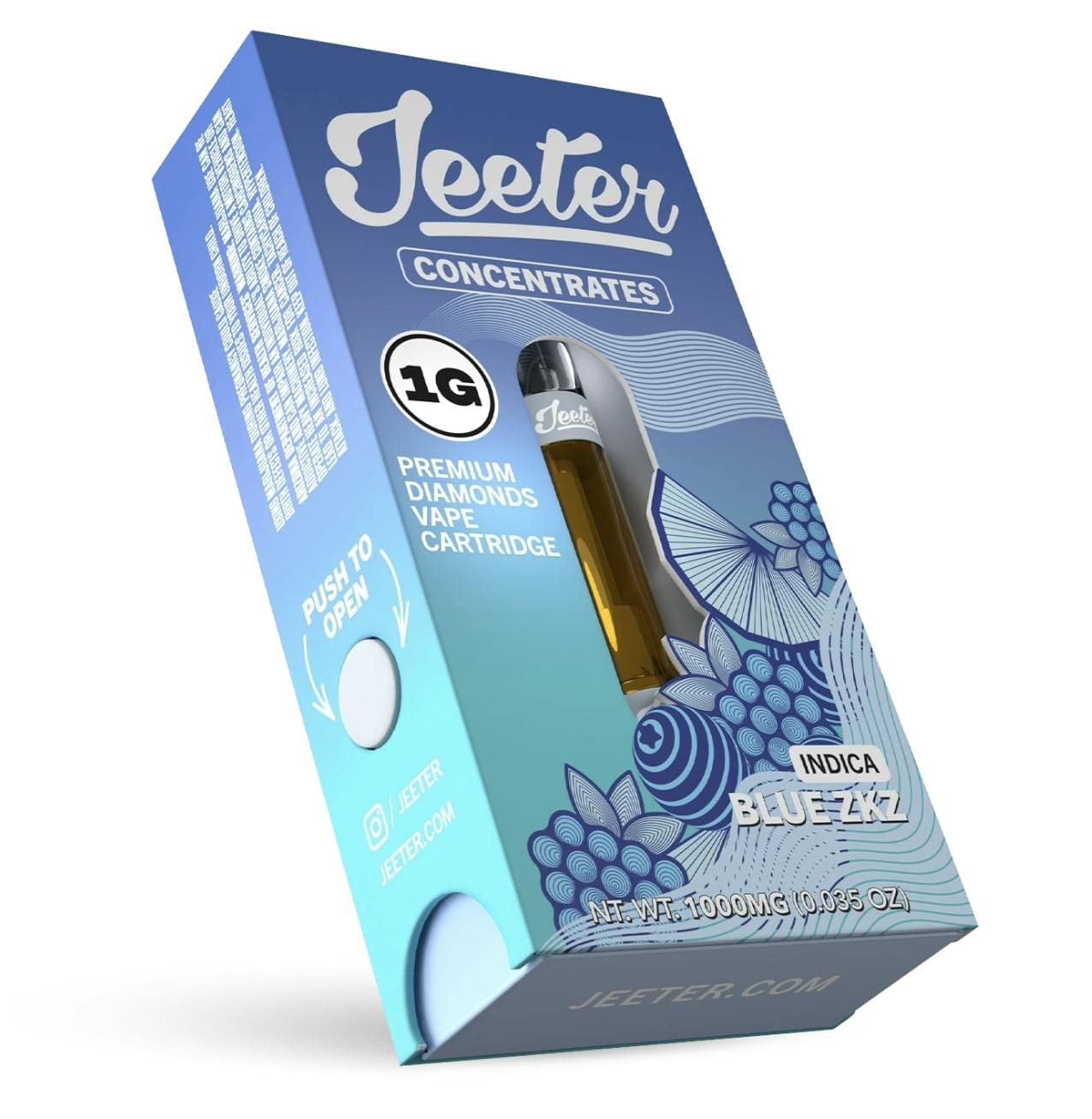 Blue ZKZ Premium Diamonds Cartridge