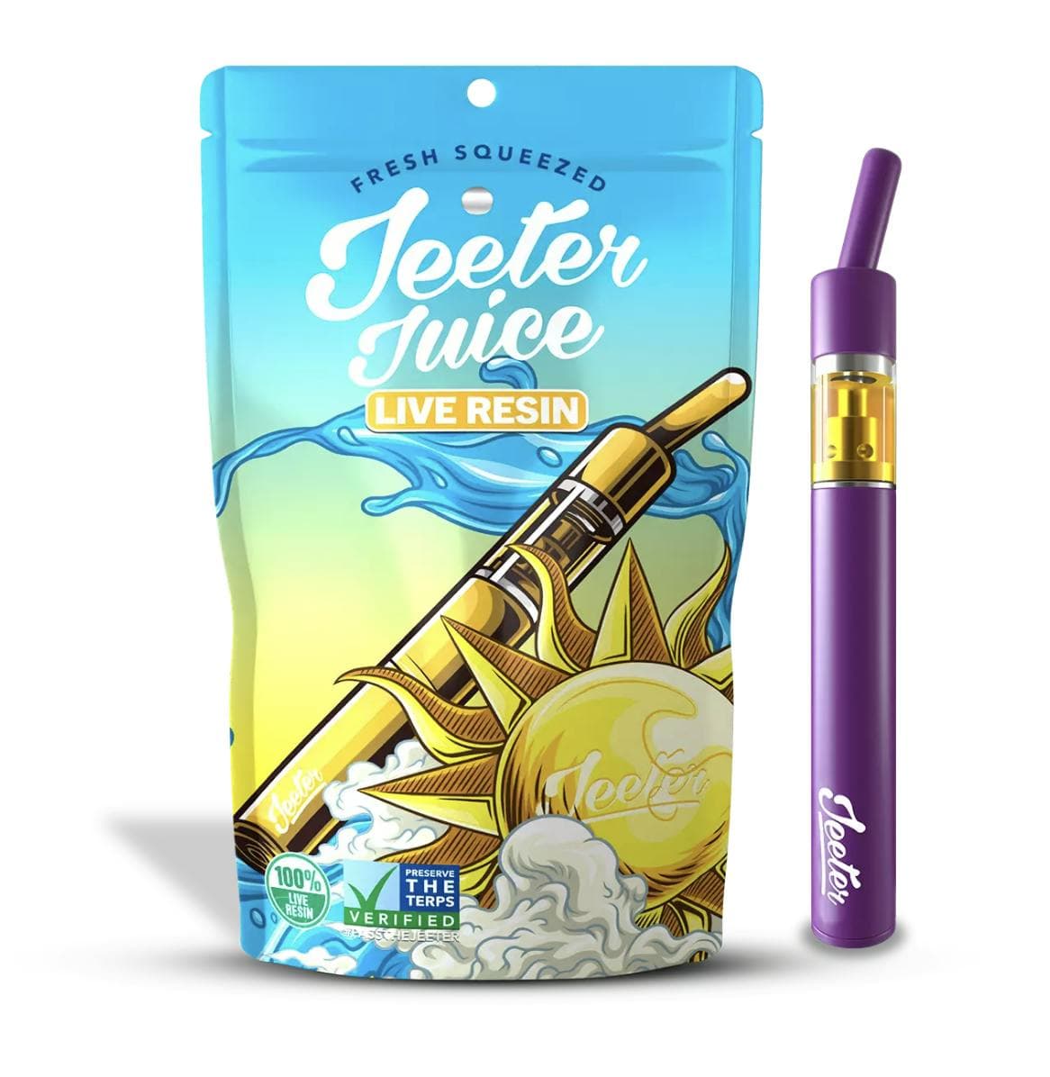 Sunshine Live Resin Straw Disposable