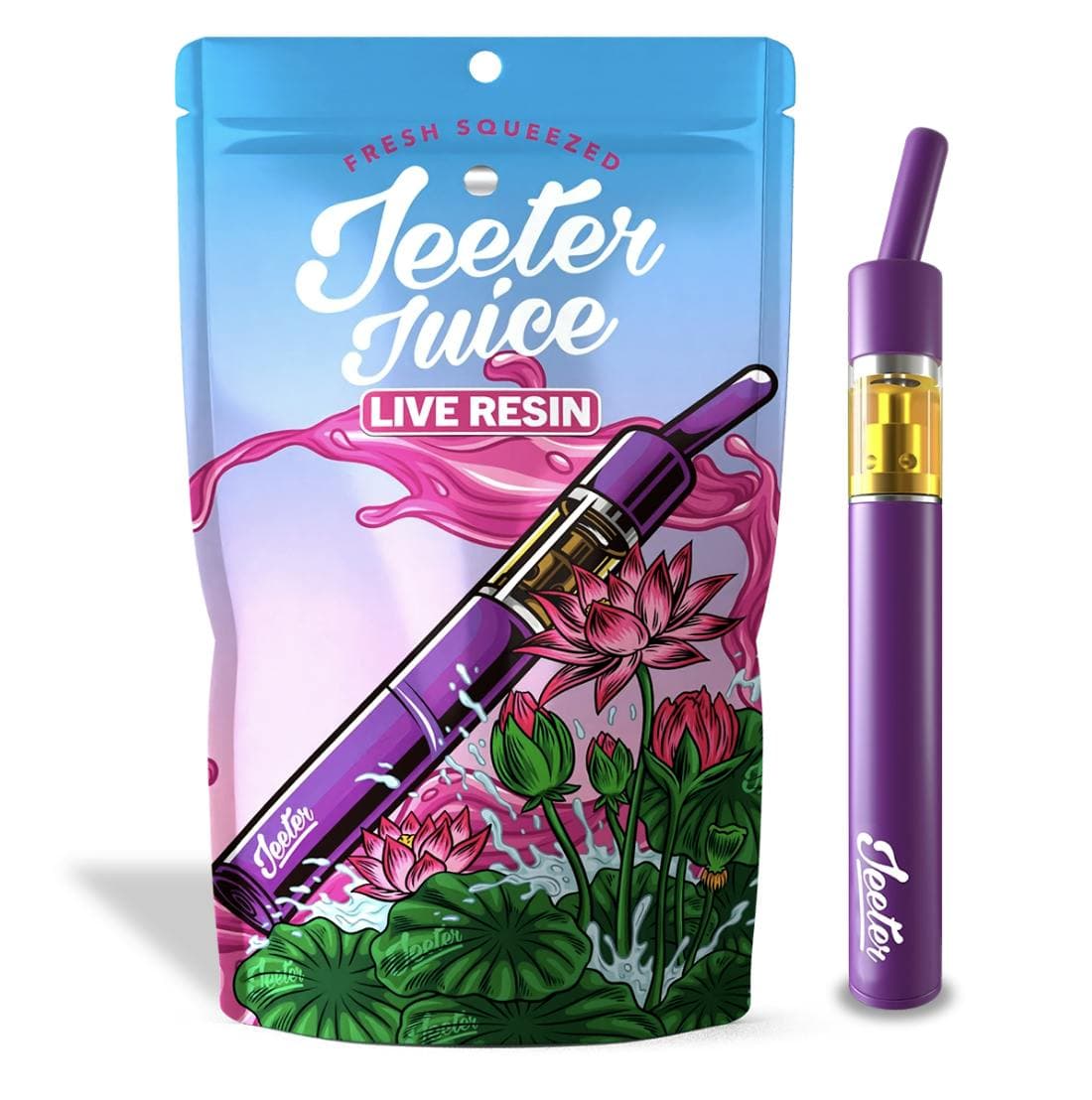 Sky Lotus Live Resin Straw Disposable