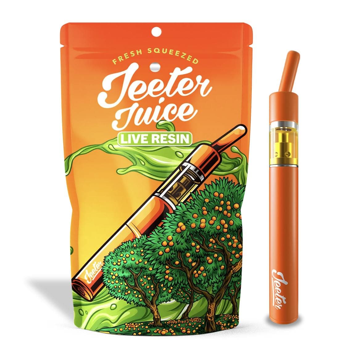 Sour Tangie Live Resin Straw Disposable