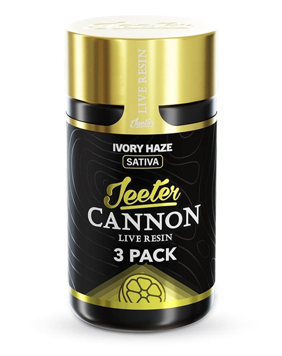 Ivory Haze Live Resin Cannons