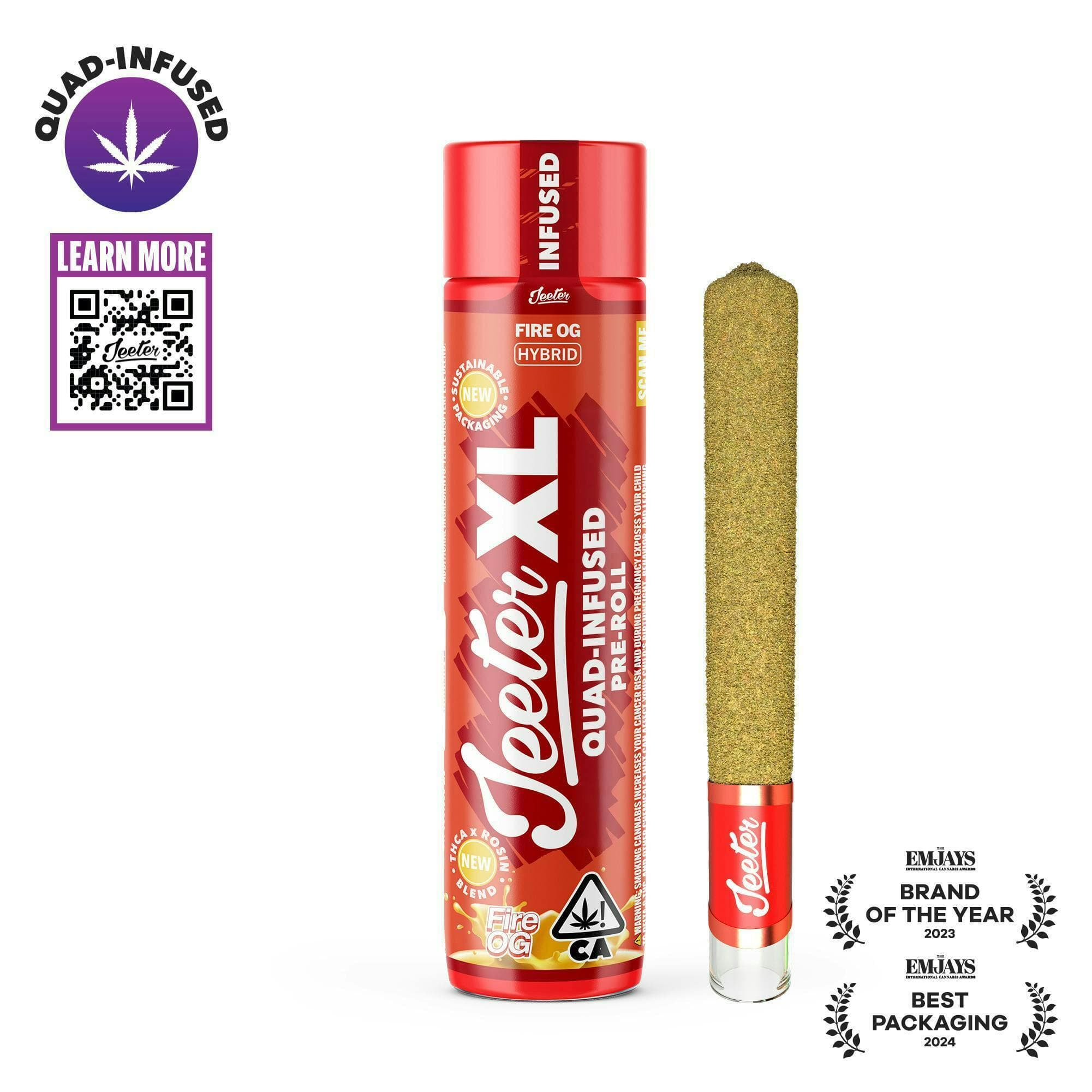 Fire OG XL Quad-Infused Joint