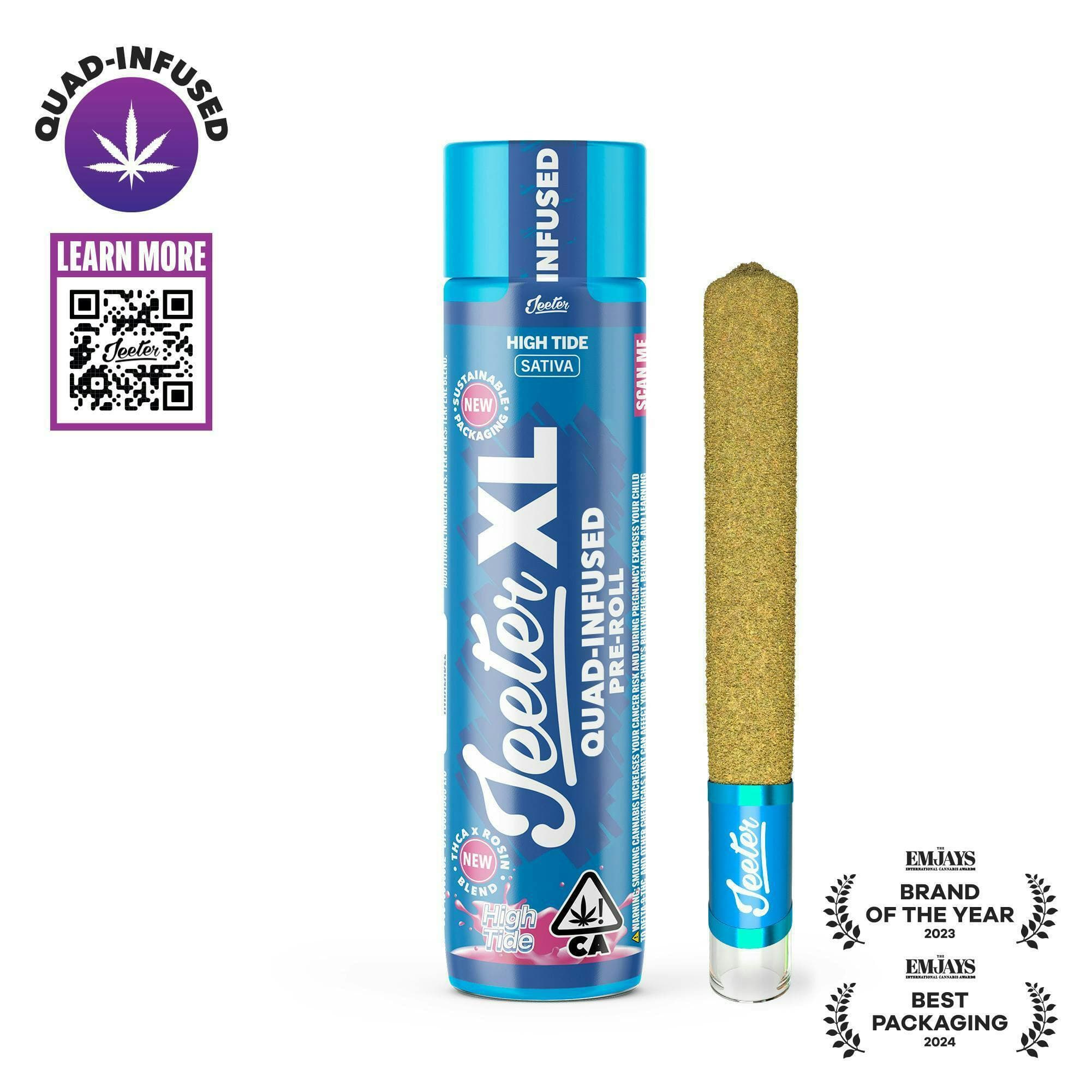 High Tide XL Quad-Infused Joint