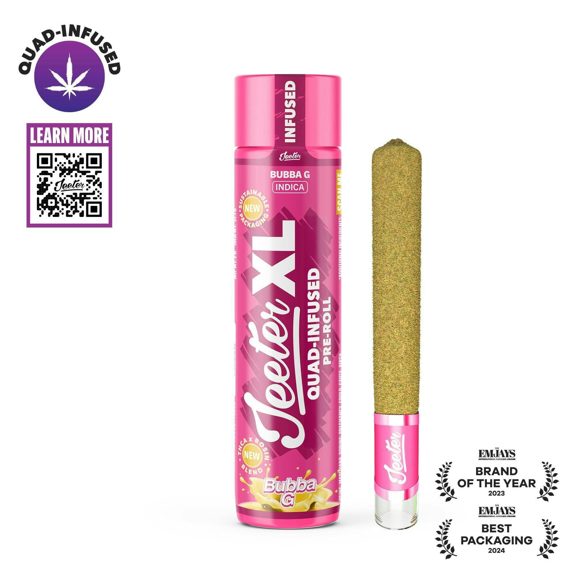 Bubba G XL Quad-Infused Joint
