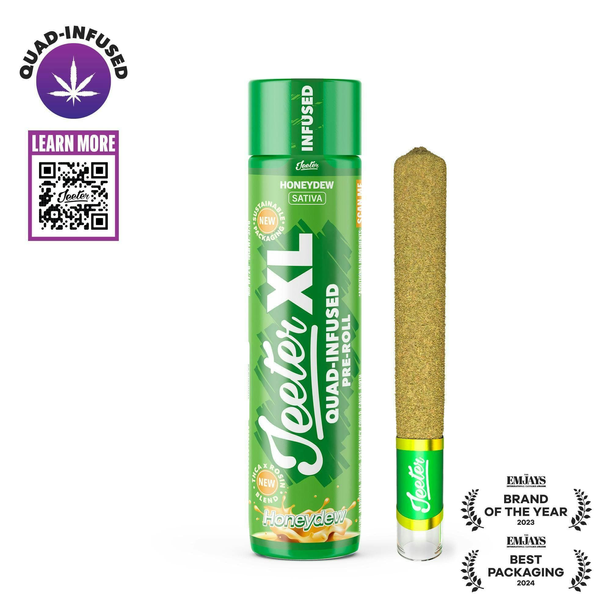 Honeydew Quad-Infused Joint