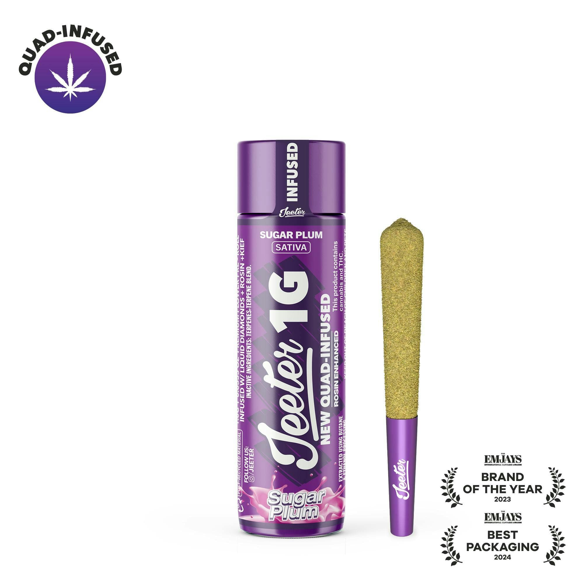 Sugar Plum Quad-Infused Joint