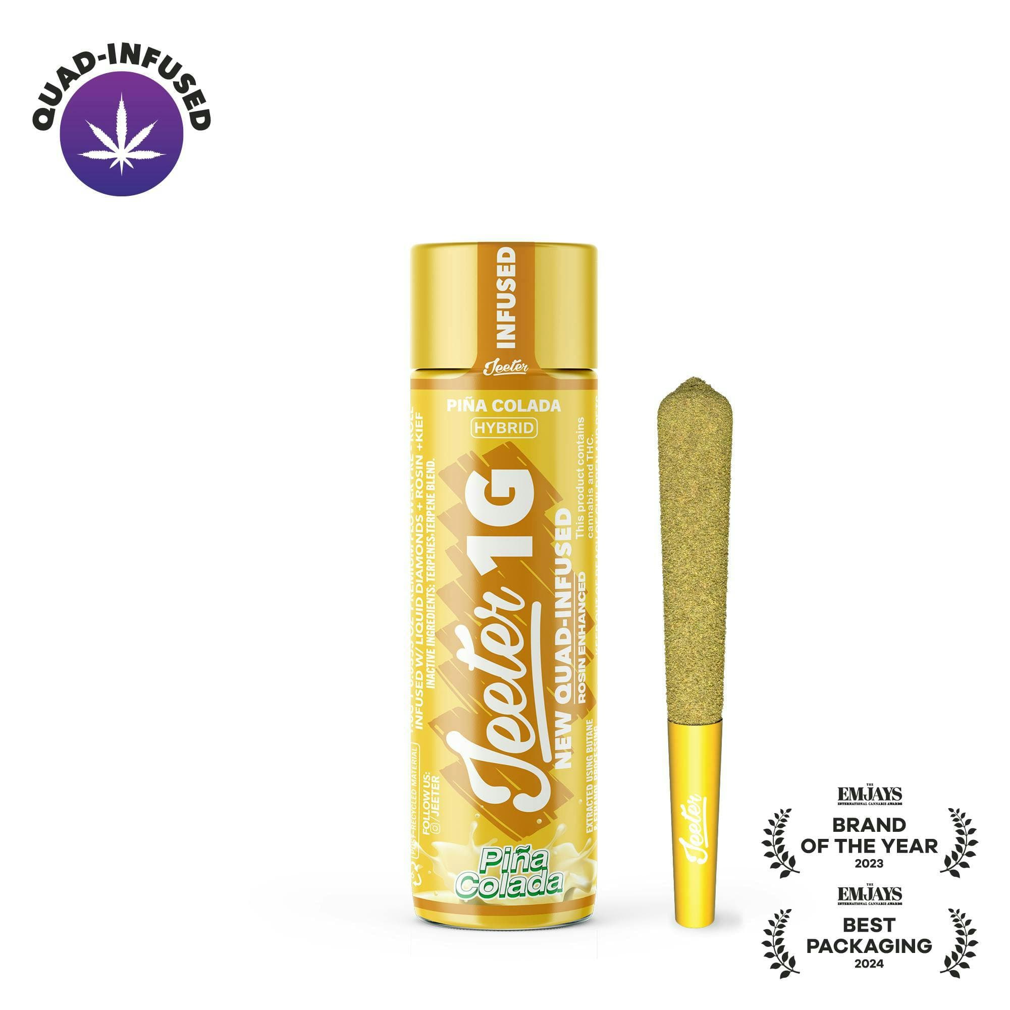 Pina Colada Quad-Infused Joint
