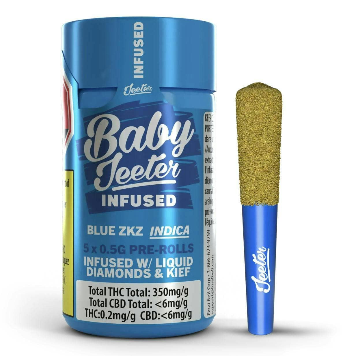 Blue ZKZ Baby Infused Minis