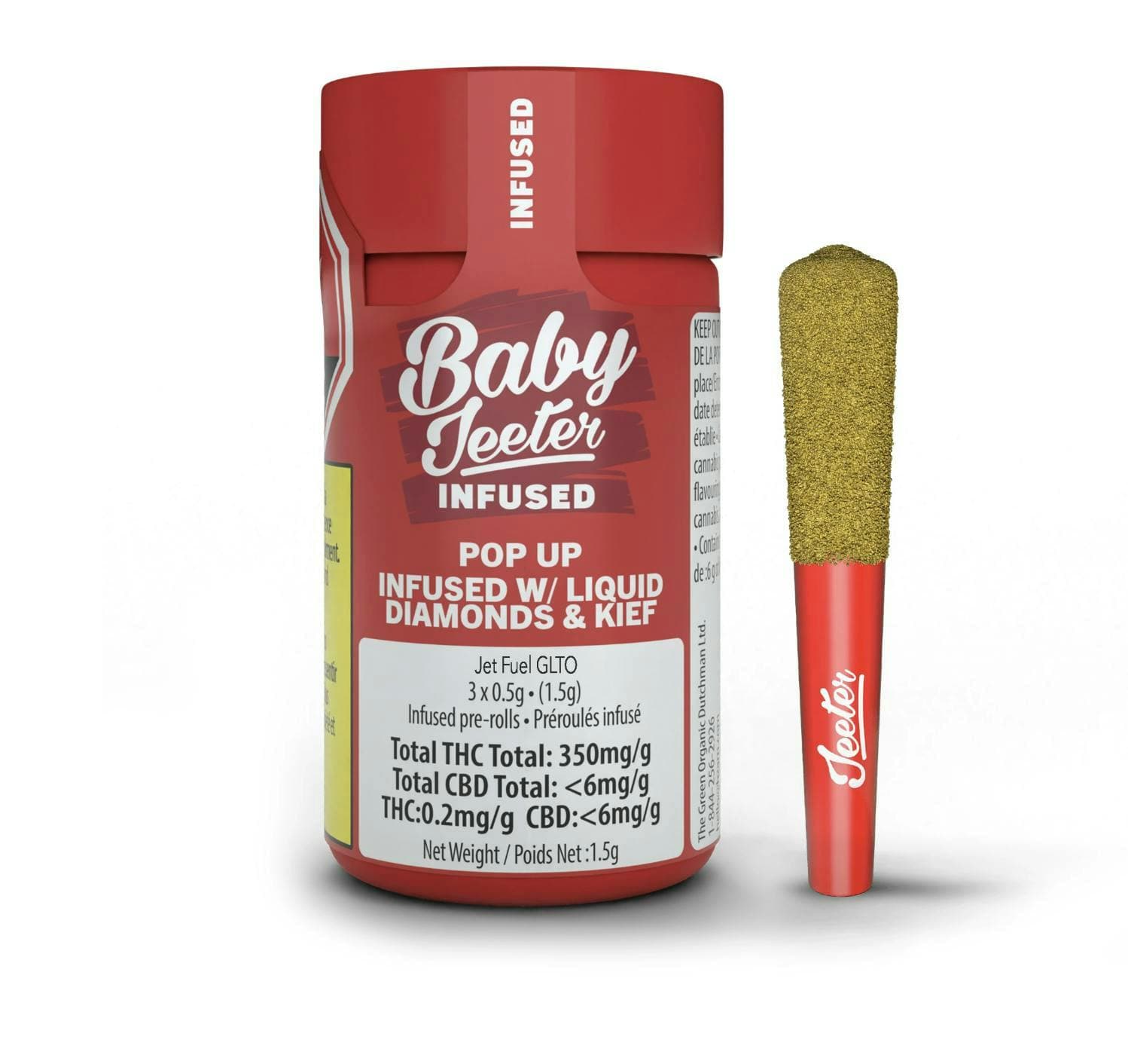 Jet Fuel GLTO Baby Infused Minis