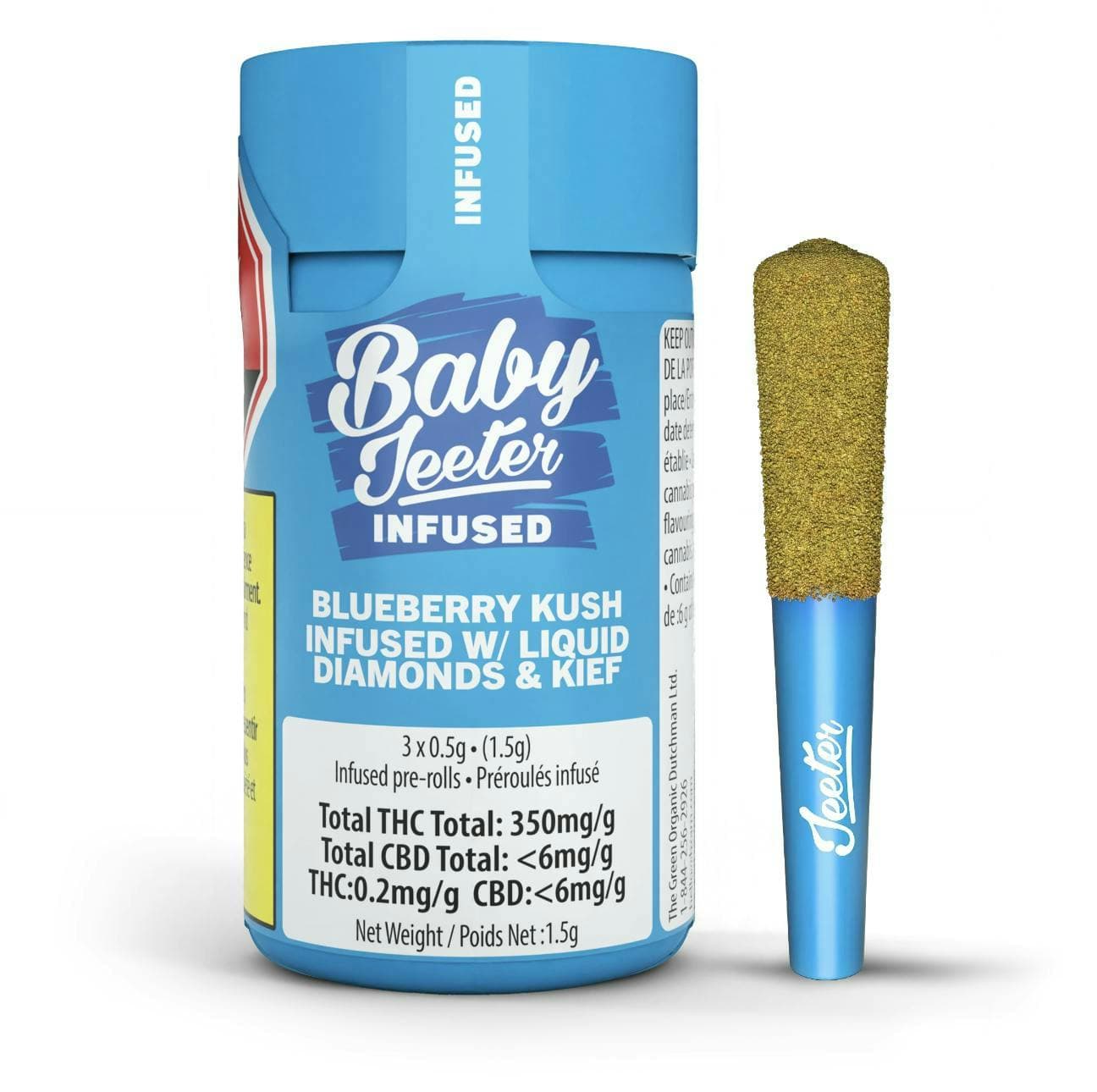 Blueberry Kush Baby Infused Minis
