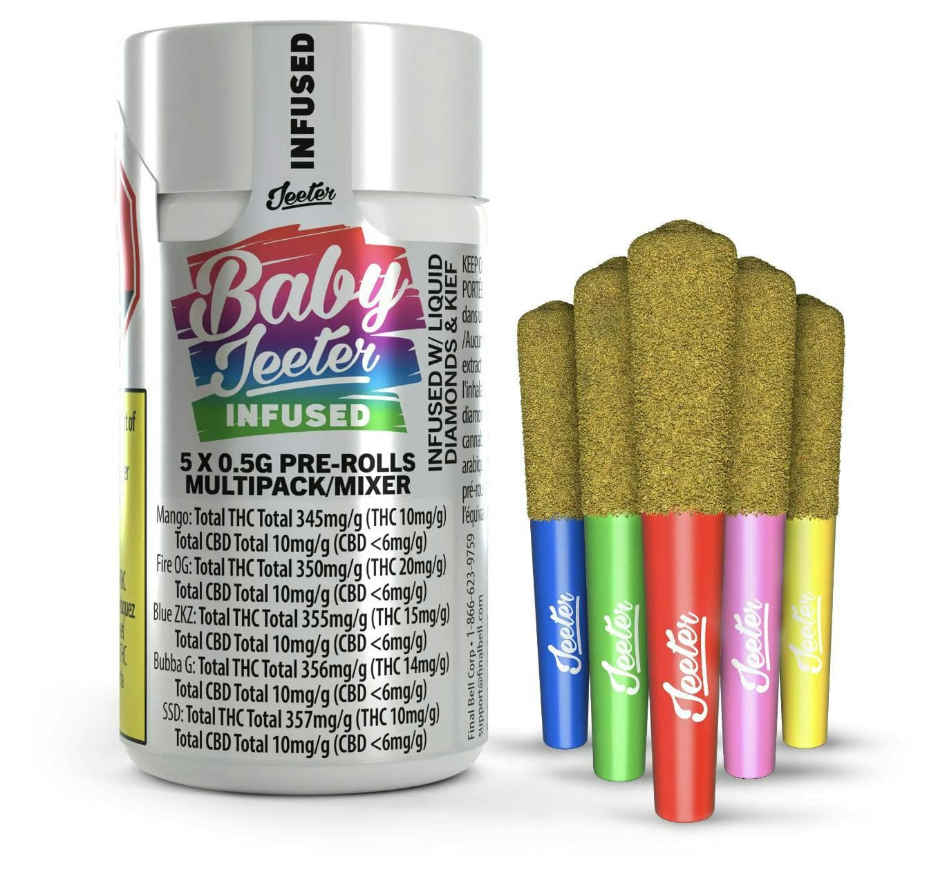 Multipack Mixer Baby Infused Minis