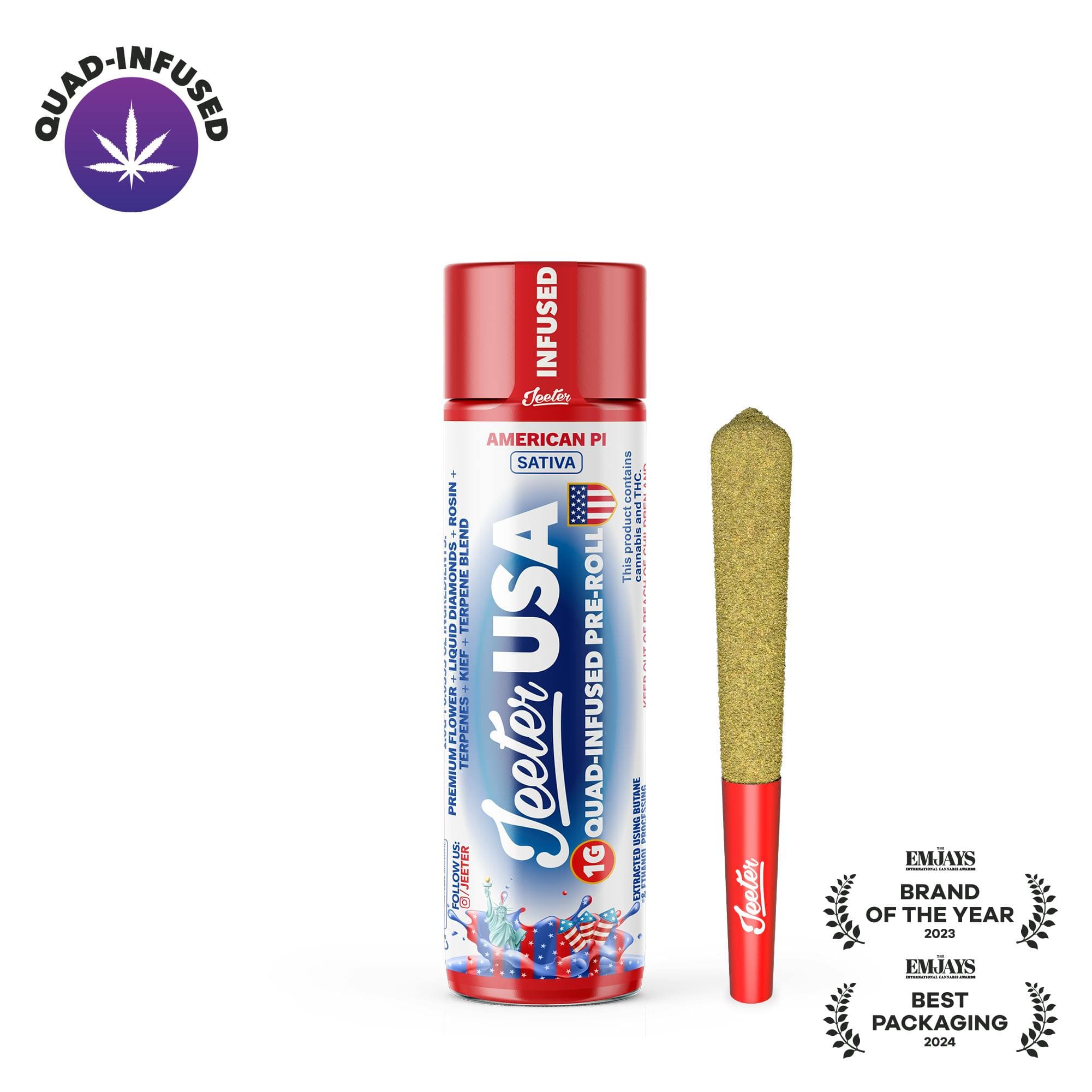 WC 26 – American Pi 1G Infused Pre-Roll