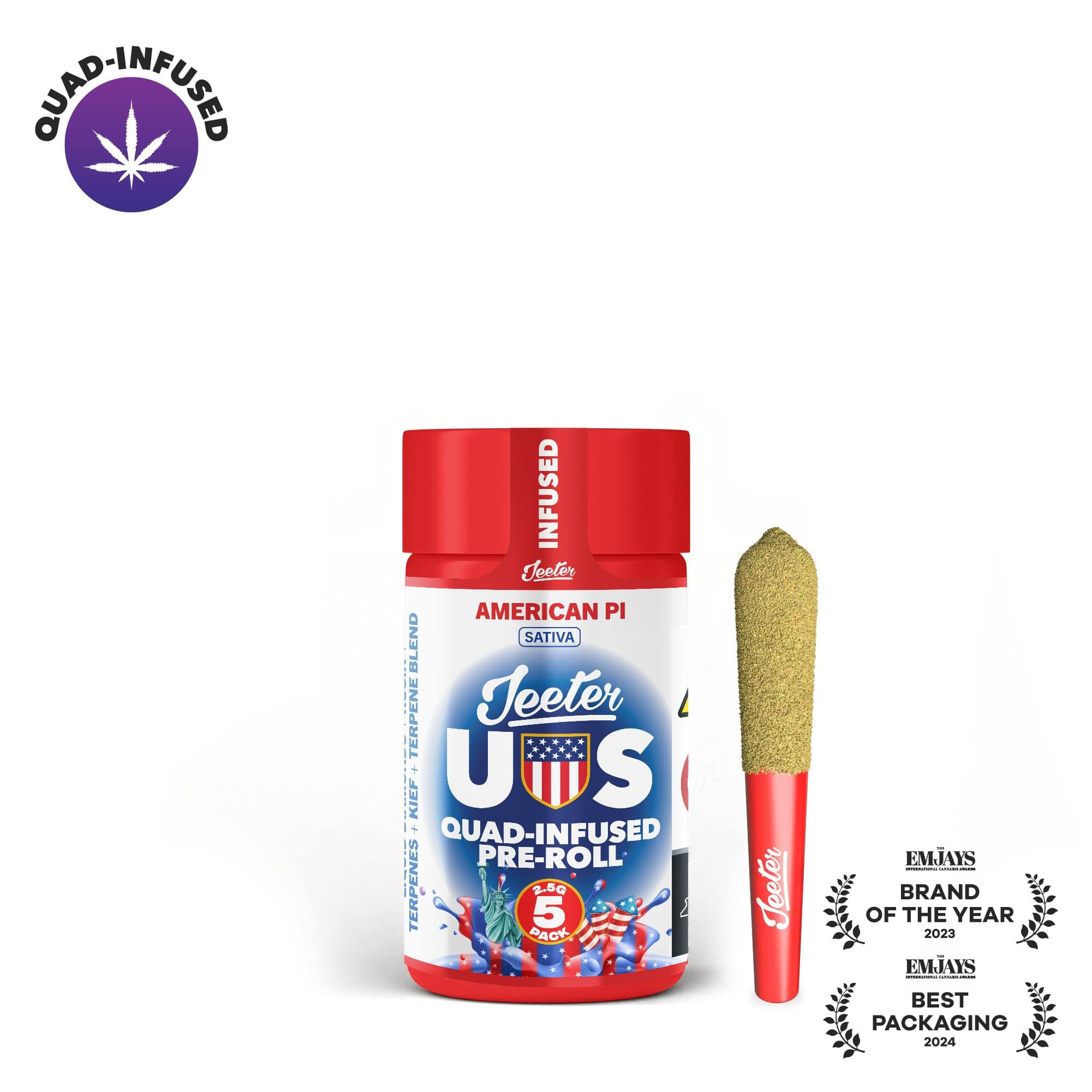 WC 26 – American Pi Baby Jeeter Infused Pre-Roll