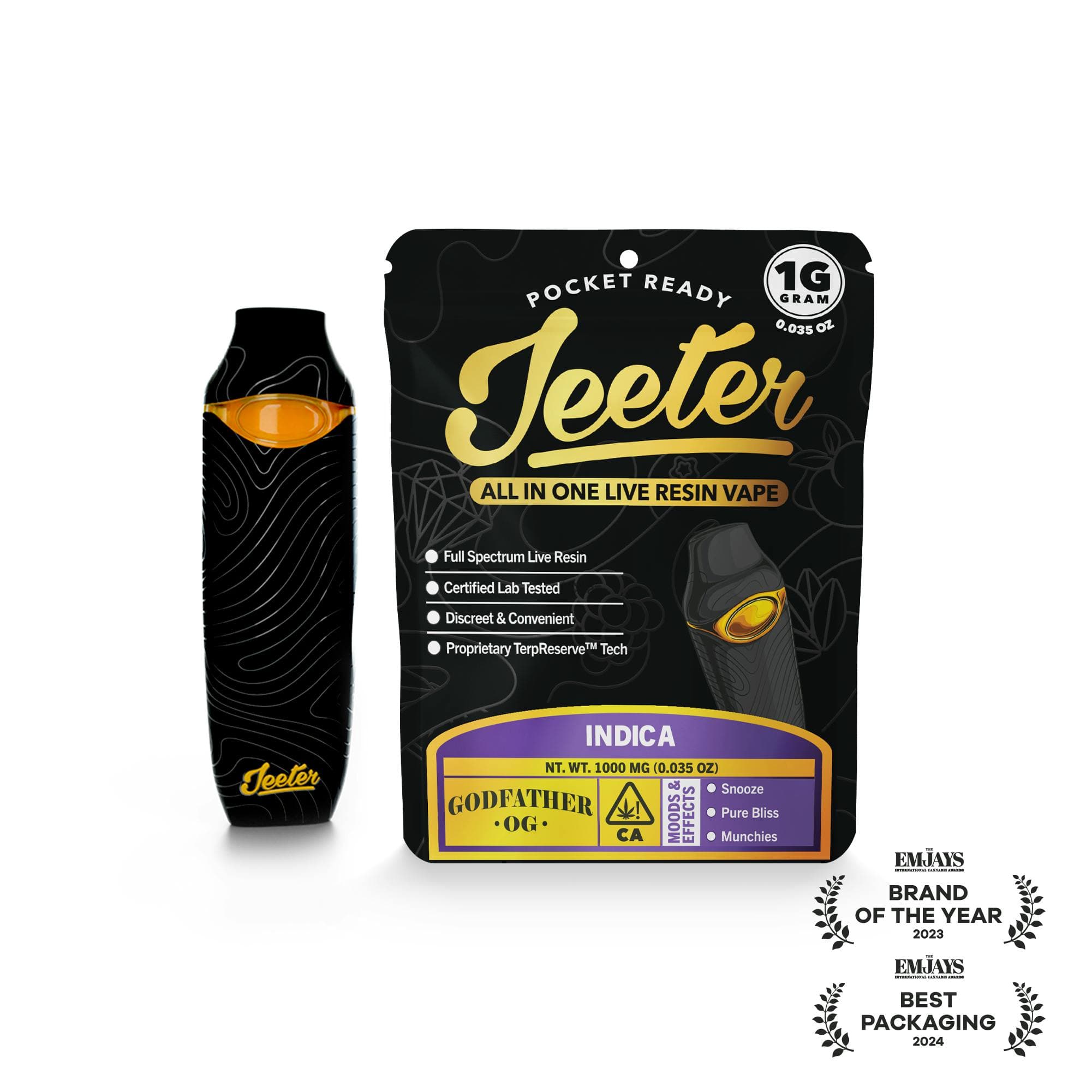 Godfather OG Live Resin Disposable
