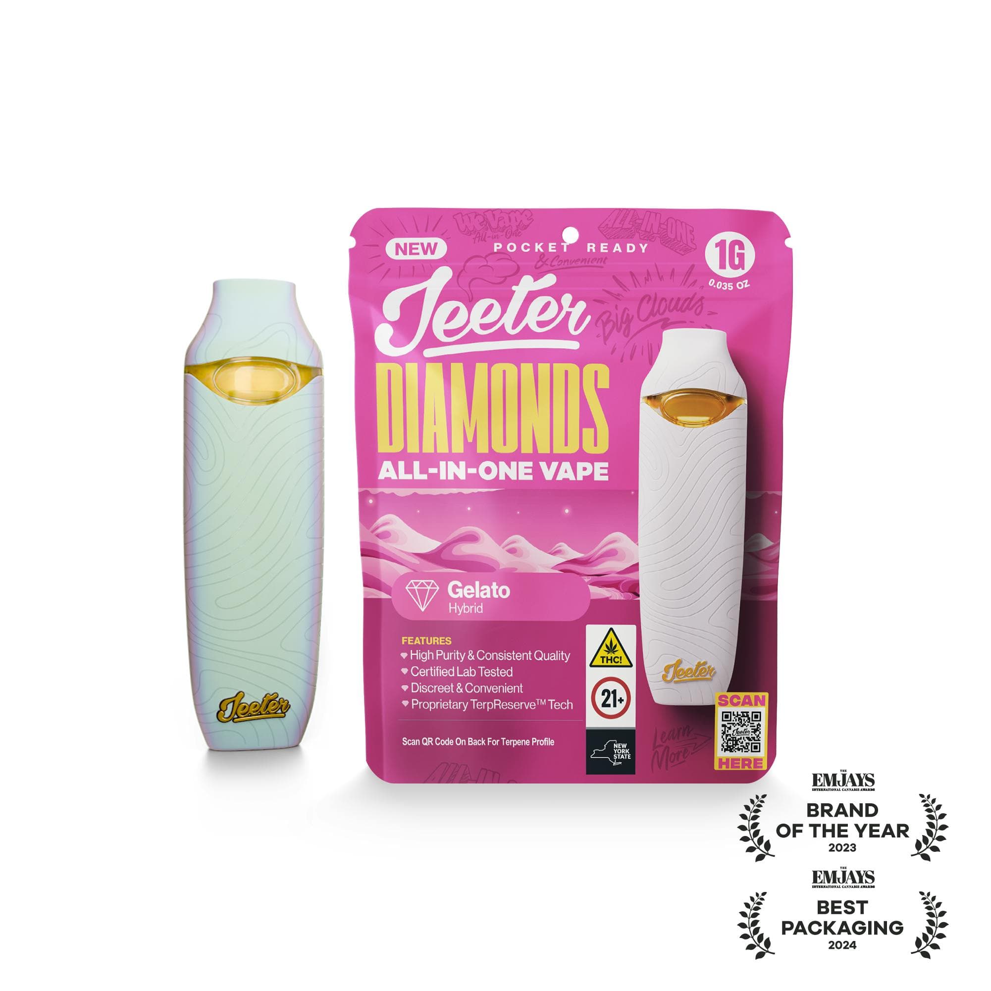 Gelato Diamonds Disposable