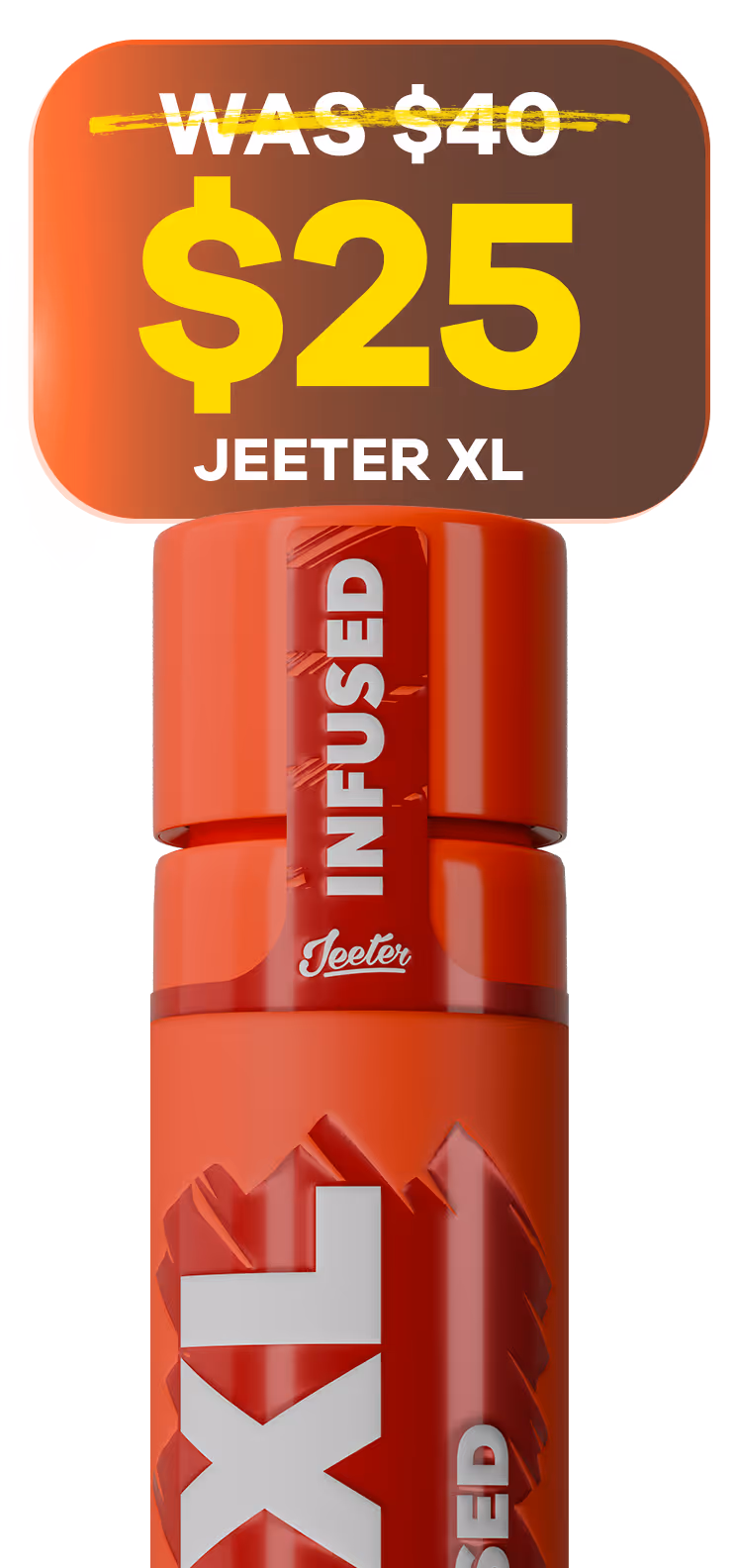 Jeeter XL 2g infused pre-roll for a longer session