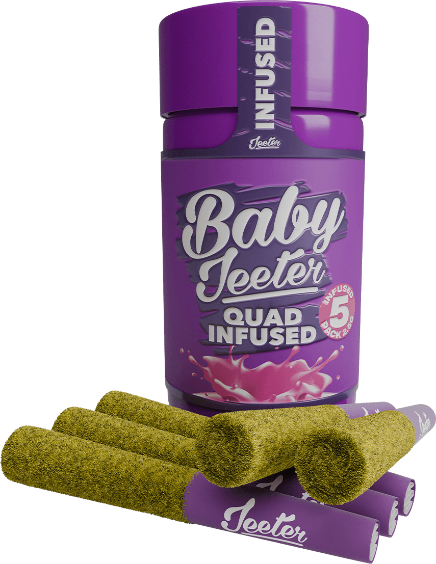 Baby Jeeter infused pre-roll five-pack