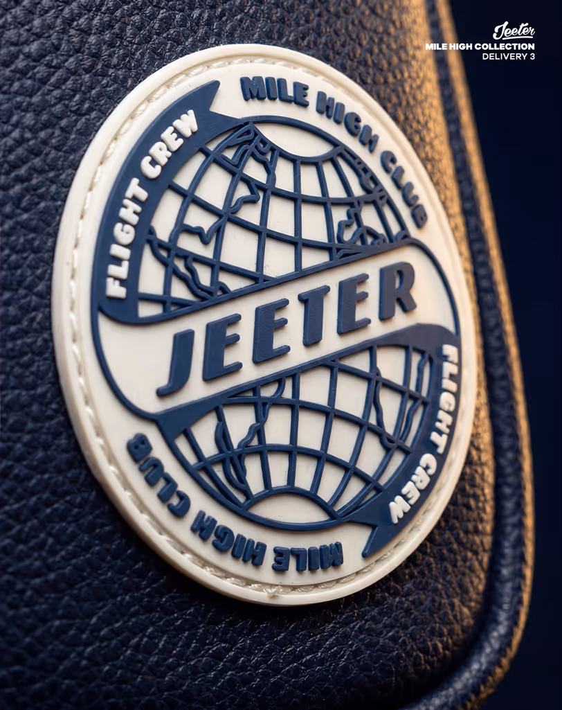 Jeeter product styling at the Mile High pop-up